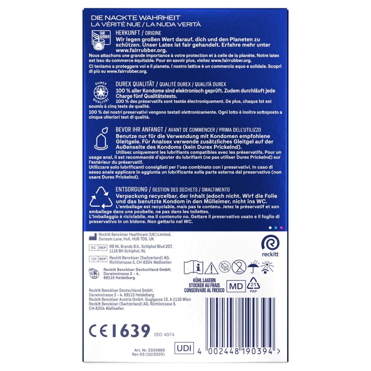 Durex Intense - Orgasmic óvszer (22 db) Durex Intense - Orgasmic óvszer (22 db)