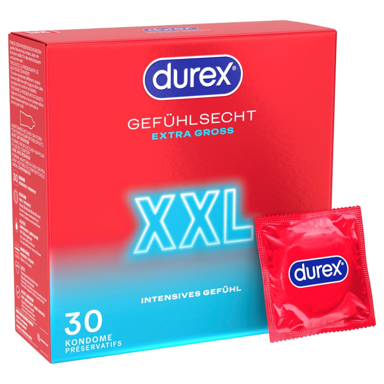 Durex - XXL óvszer (30 db) Durex - XXL óvszer (30 db)