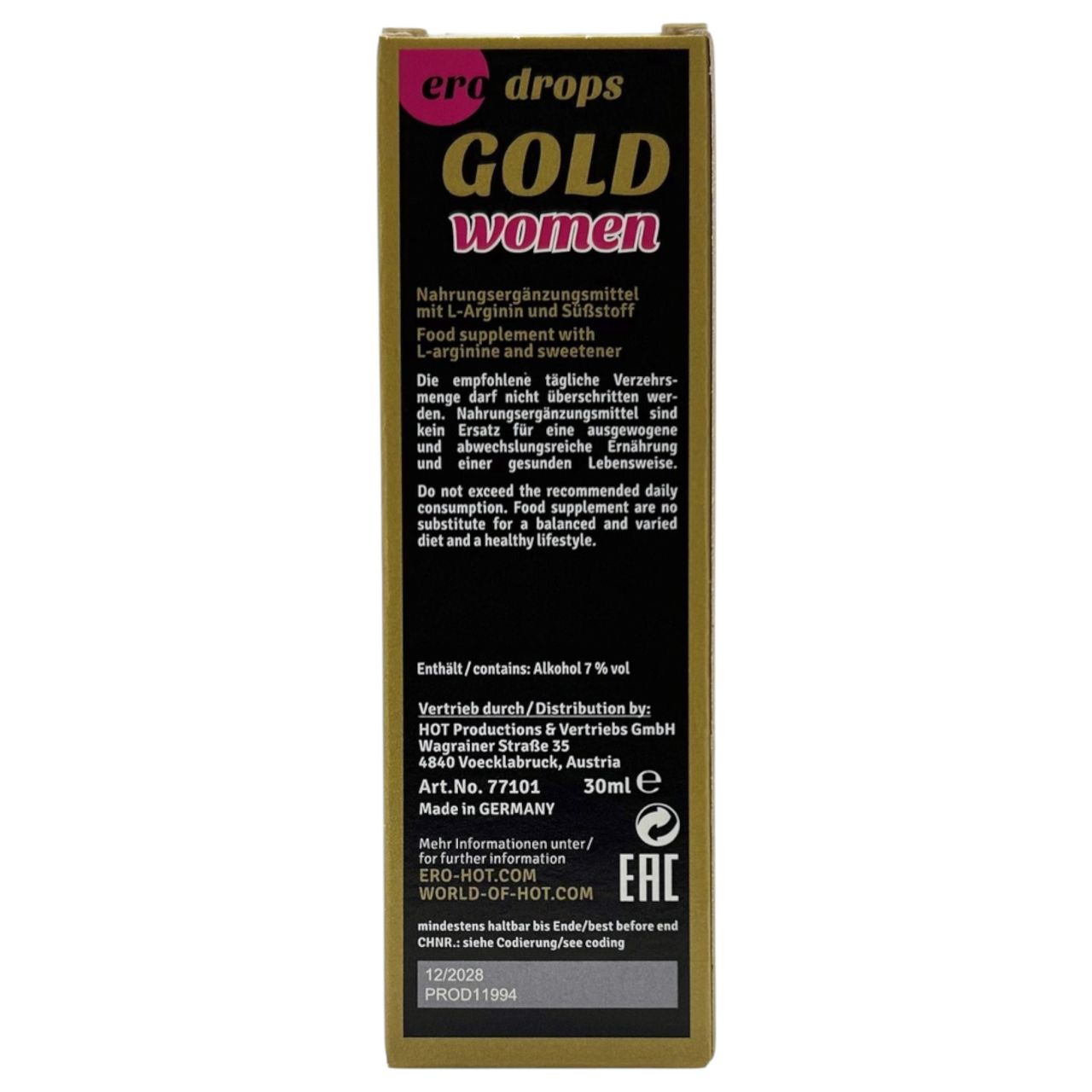 HOT Spanish Fly Gold Woman - afrodiziákum nőknek (30 ml) HOT Spanish Fly Gold Woman - afrodiziákum nőknek (30 ml)