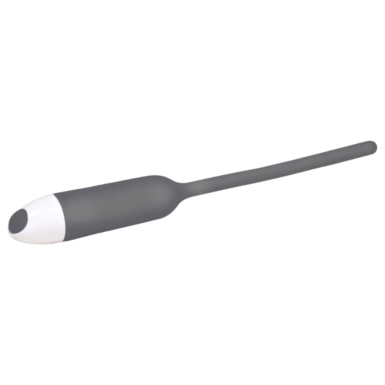 You2Toys - DILATOR - szilikon dilátor vibrációval (szürke, 6 mm)