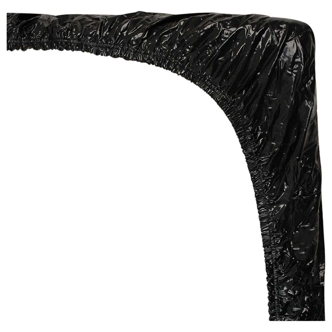 Fetish - lakk lepedő - gumis - 160 × 200 cm (fekete) Fetish - lakk lepedő - gumis - 160 × 200 cm (fekete)