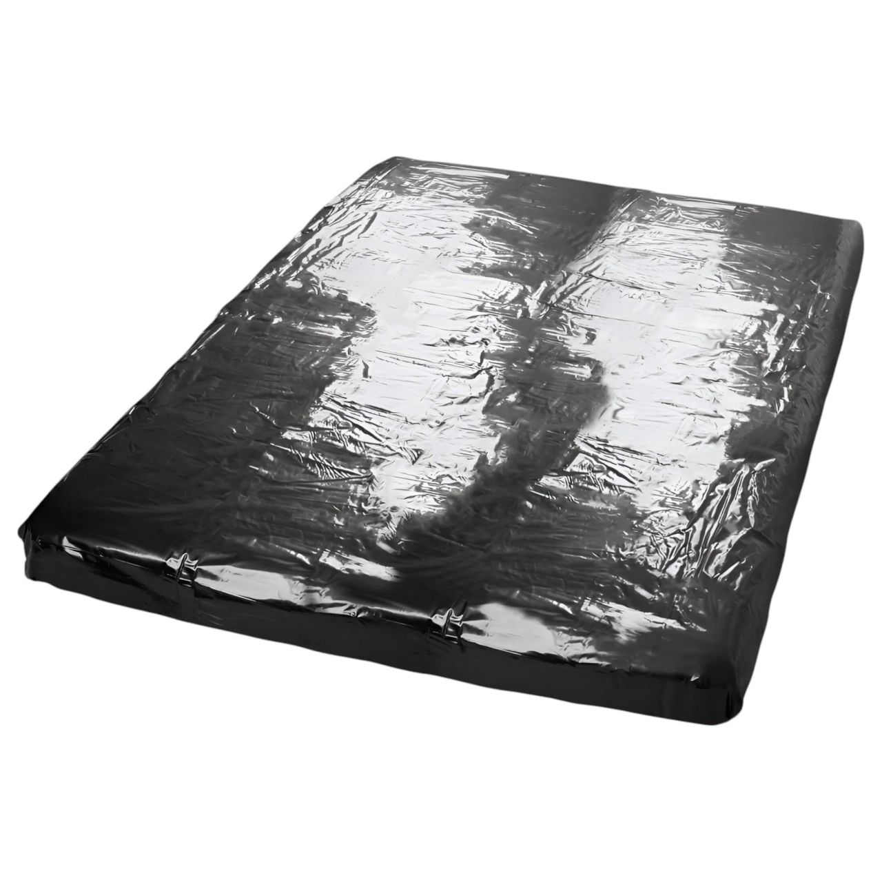 Fetish - lakk lepedő - gumis - 160 × 200 cm (fekete) Fetish - lakk lepedő - gumis - 160 × 200 cm (fekete)