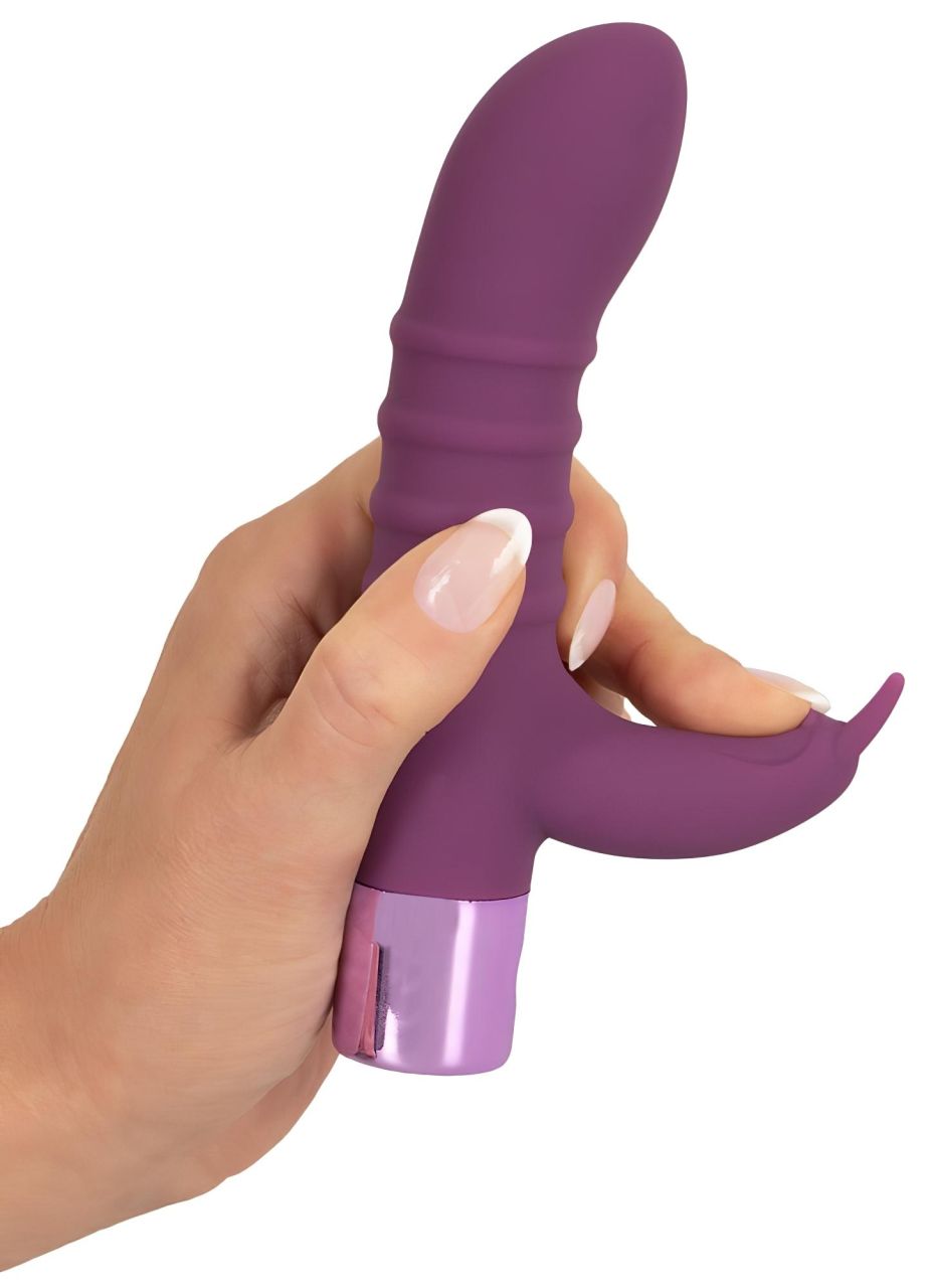 You2Toys - Rabbit Vibe - akkus csiklókaros G-pont vibrátor (lila)