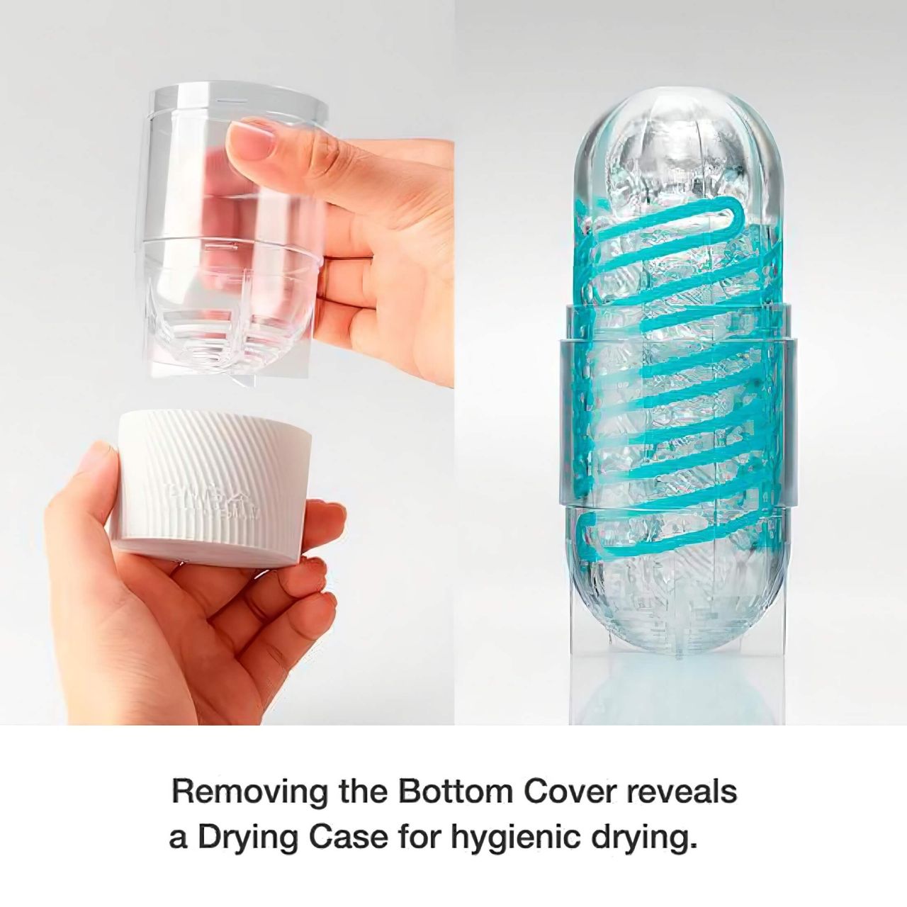 TENGA Spinner Tetra - maszturbátor (átlátszó)