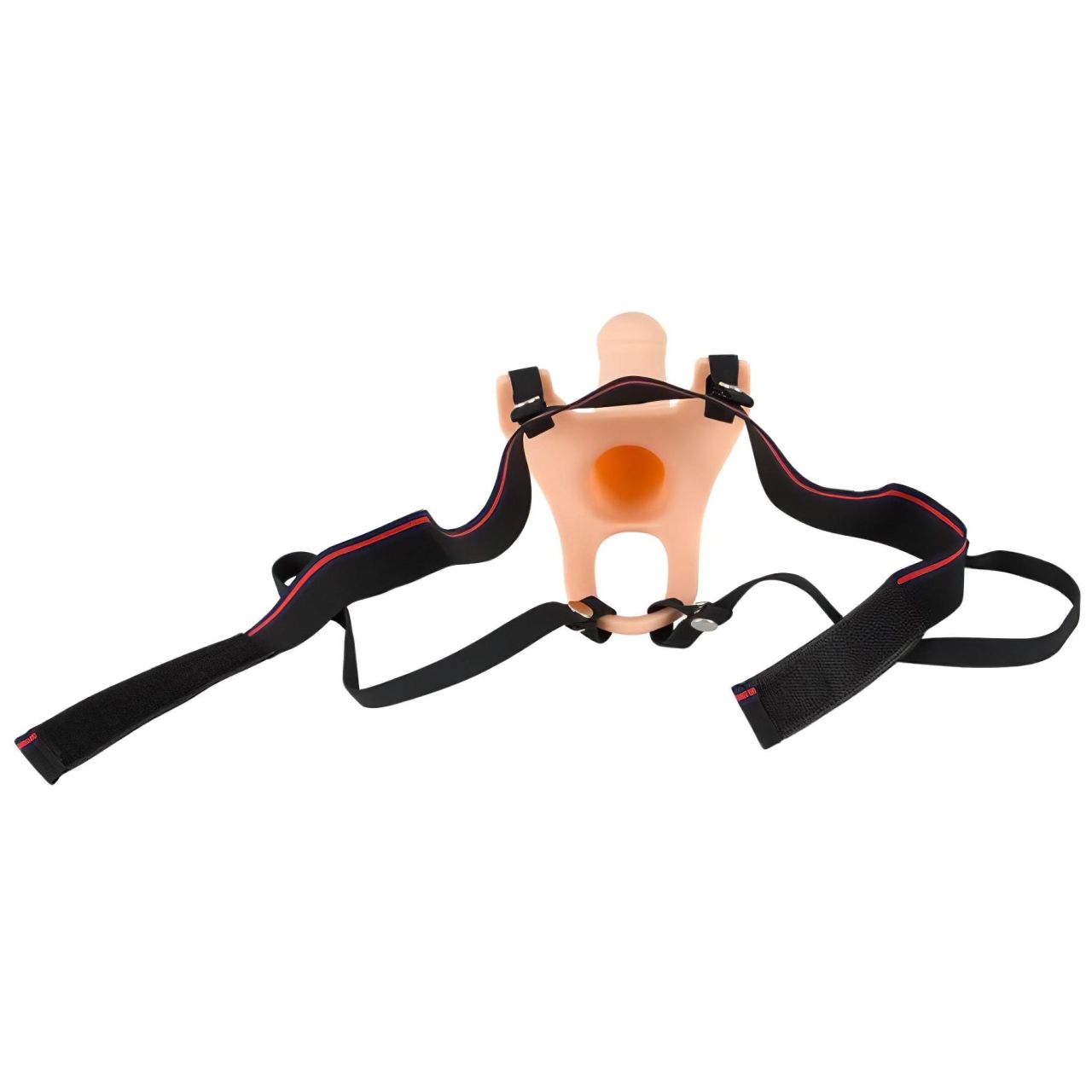 You2Toys - Strap-on M - felcsatolható, üreges dildó (testszínű) You2Toys - Strap-on M - felcsatolható, üreges dildó (testszínű)