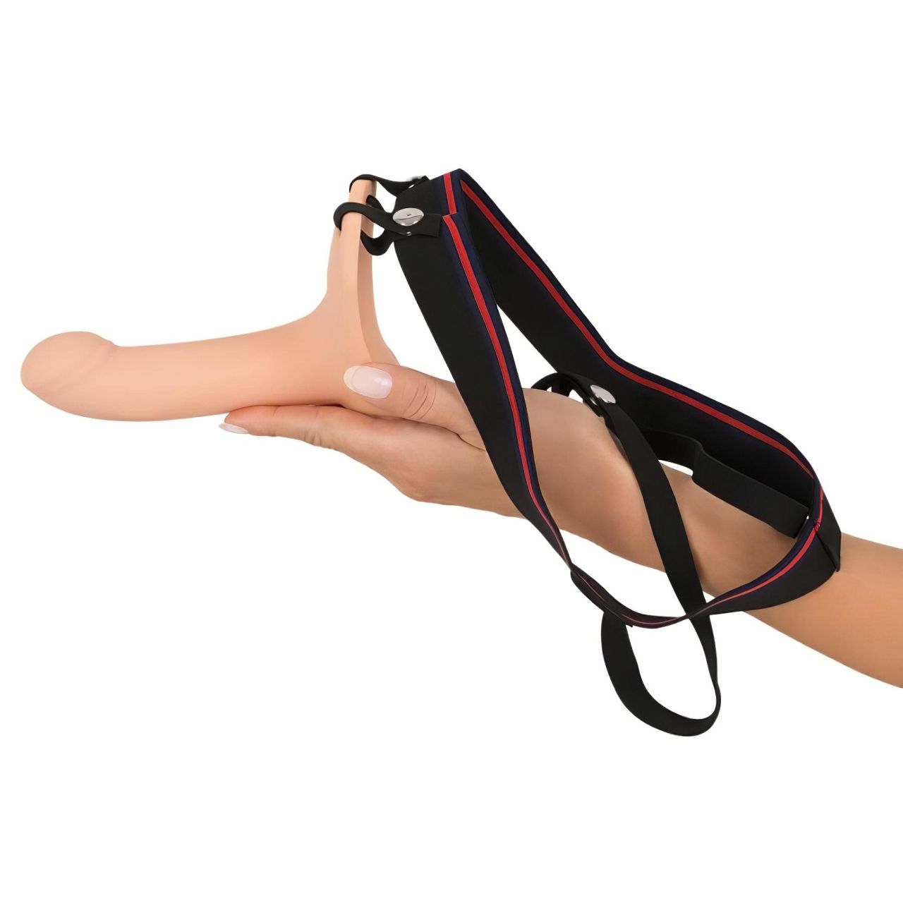 You2Toys - Strap-on M - felcsatolható, üreges dildó (testszínű) You2Toys - Strap-on M - felcsatolható, üreges dildó (testszínű)