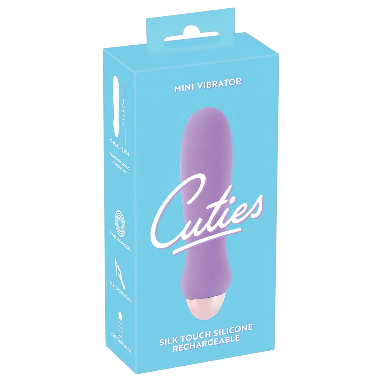 You2Toys - Cuties Mini Purple - akkus, szilikon rúdvibrátor (lila) You2Toys - Cuties Mini Purple - akkus, szilikon rúdvibrátor (lila)