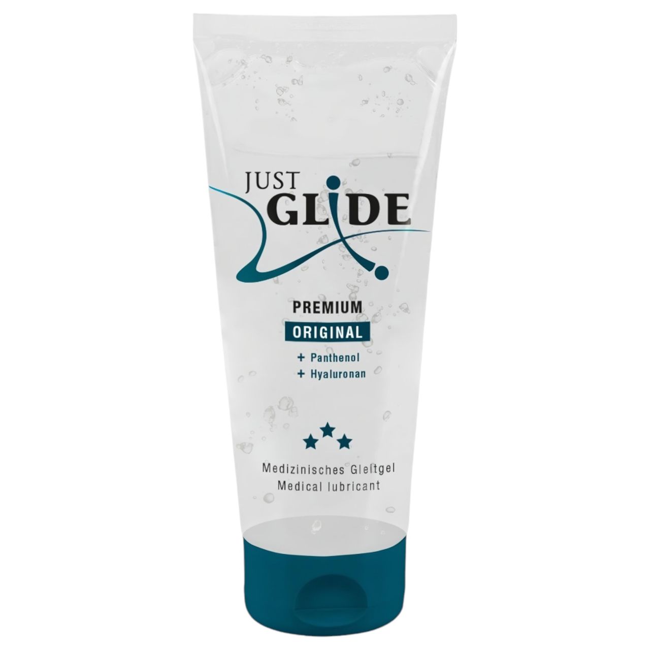 Just Glide Premium Original - vegán, vízbázisú síkosító (200 ml) Just Glide Premium Original - vegán, vízbázisú síkosító (200 ml)