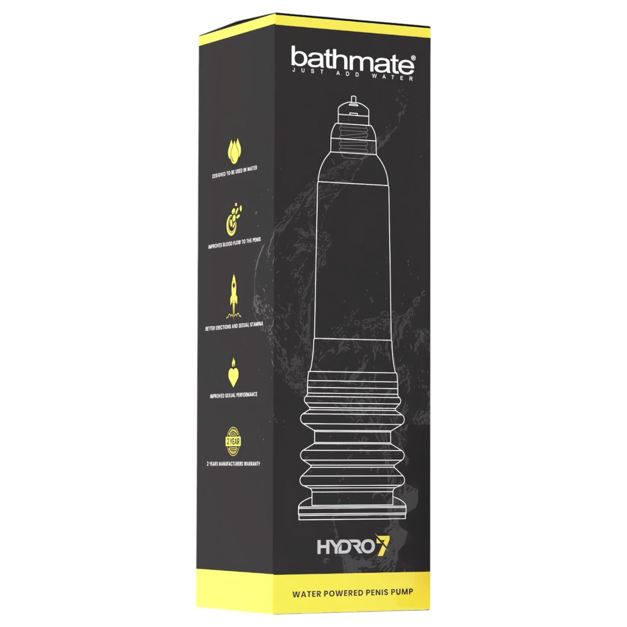 Bathmate Hydro7 - hidraulikus péniszpumpa (átlátszó)
