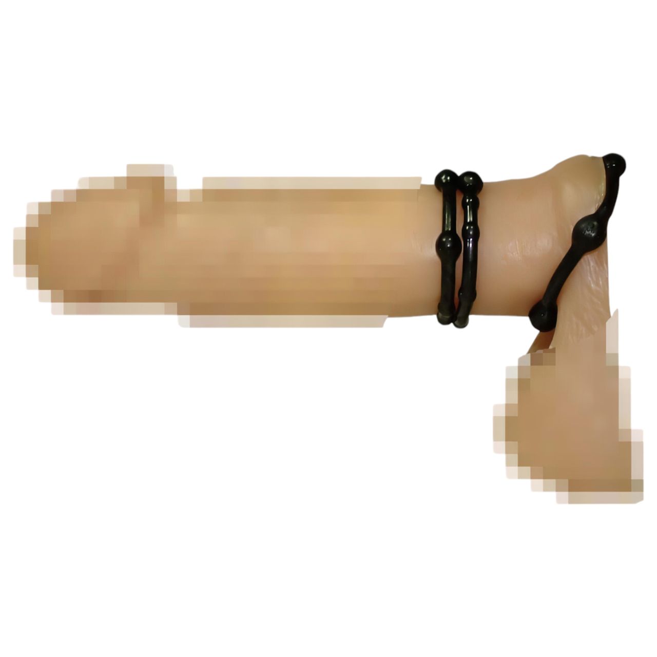You2Toys - Légy kemény! péniszgyűrű szett (fekete, 3 db)