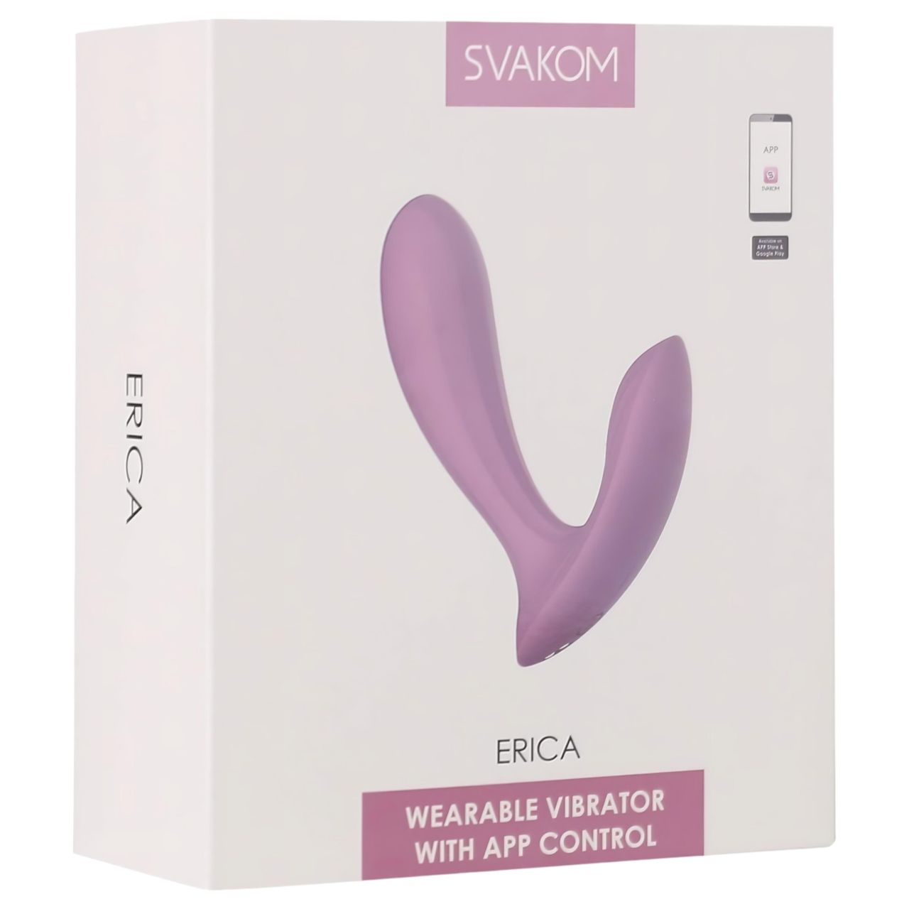 Svakom Erica – App-vezérelt felhelyezhető vibrátor (pink) Svakom Erica – App-vezérelt felhelyezhető vibrátor (pink)