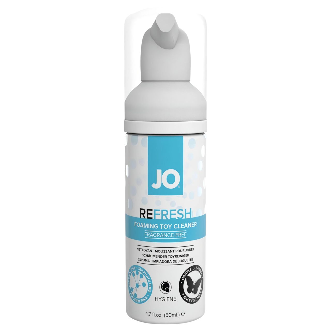 System JO - fertőtlenítő hatású eszköztisztító hab (50 ml) System JO - fertőtlenítő hatású eszköztisztító hab (50 ml)
