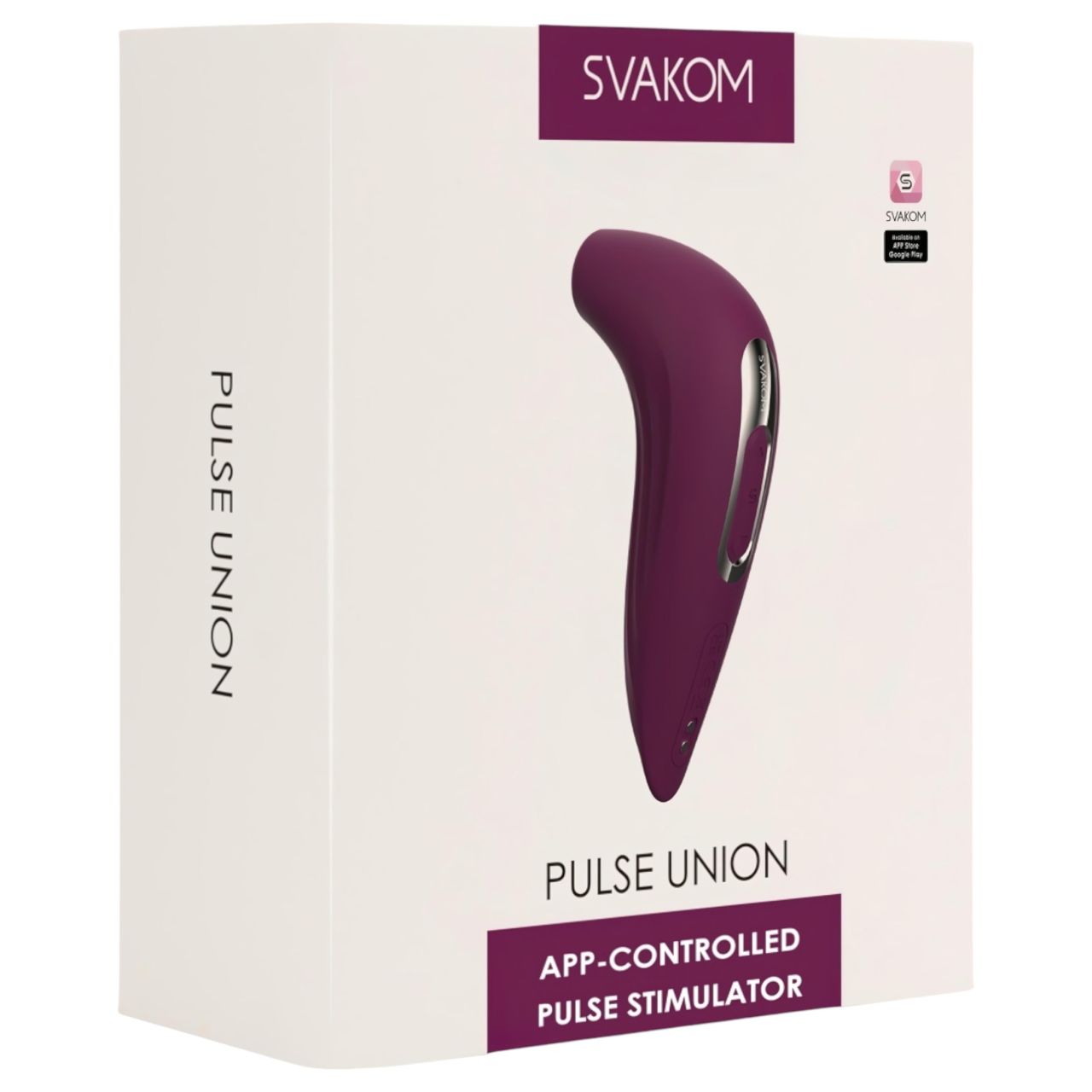 Svakom Pulse Union – App-vezérelt léghullámos csiklóizgató (lila)