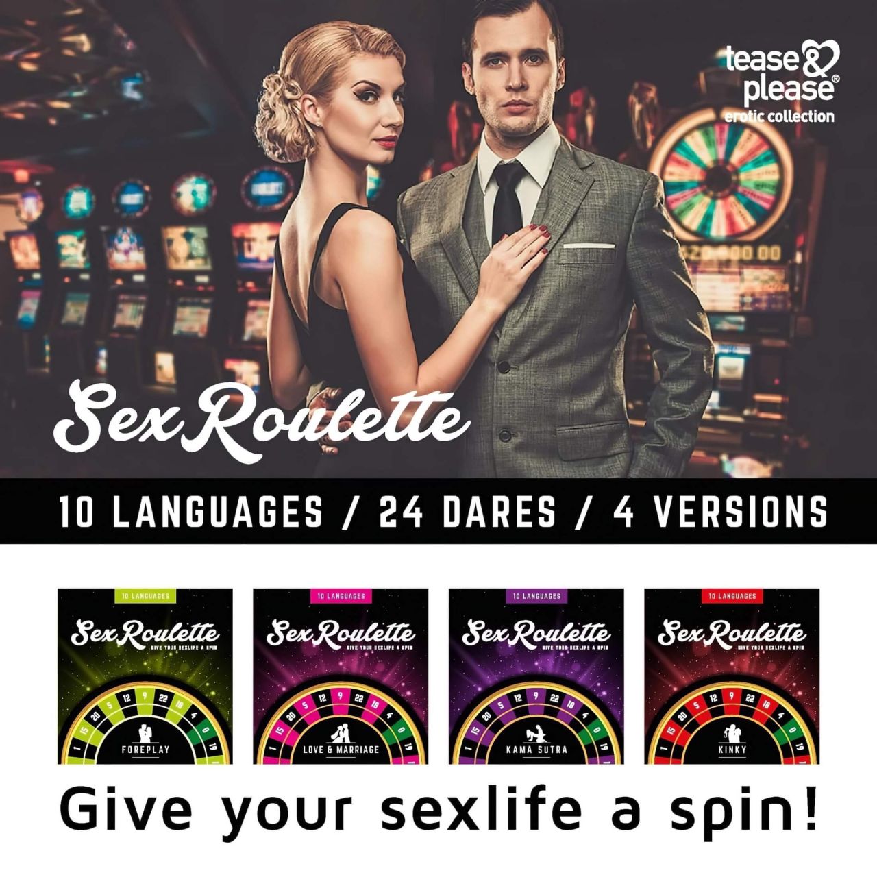 tease & please - Sex Roulette Foreplay – Rulett Társasjáték Pároknak
