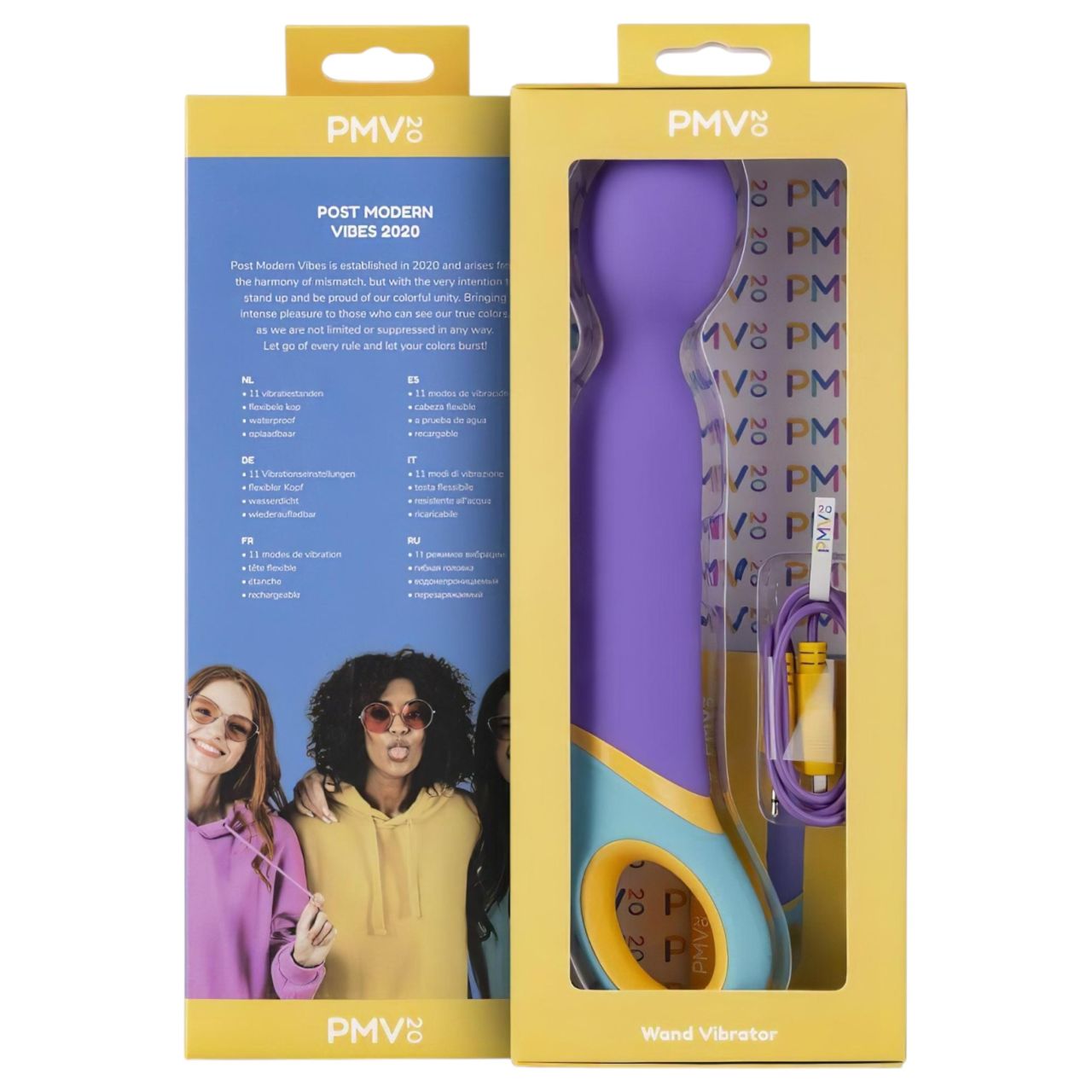 PMV20 Base Wand - akkus, masszírozó vibrátor (lila) PMV20 Base Wand - akkus, masszírozó vibrátor (lila)