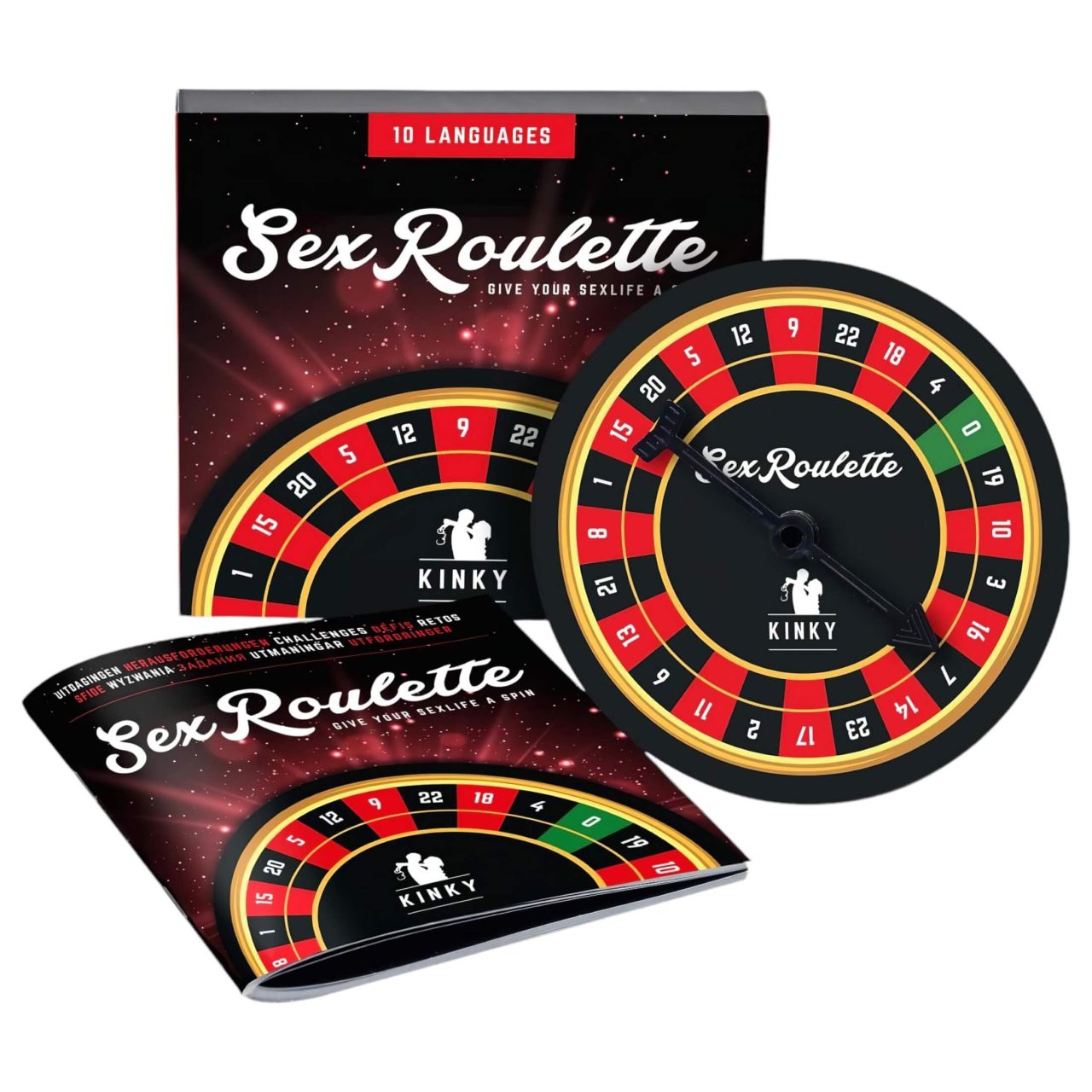tease & please - Sex Roulette Kinky – Erotikus Rulett Társasjáték Pároknak