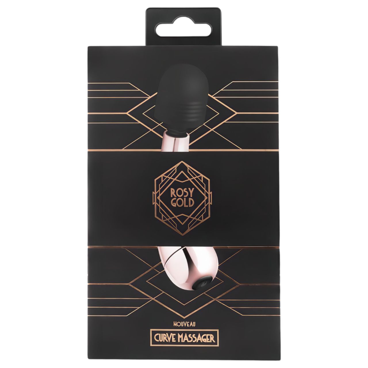 Rosy Gold Wand Mini Curve - masszírozó vibrátor (rosegold) Rosy Gold Wand Mini Curve - masszírozó vibrátor (rosegold)