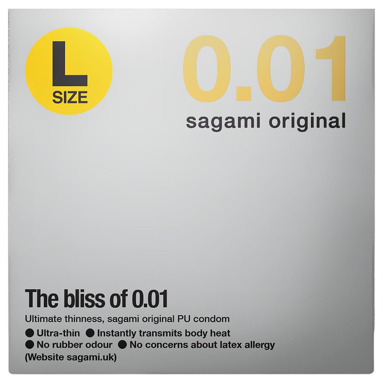 Sagami Original 0,01 L - óvszer - 58 mm (1 db) Sagami Original 0,01 L - óvszer - 58 mm (1 db)