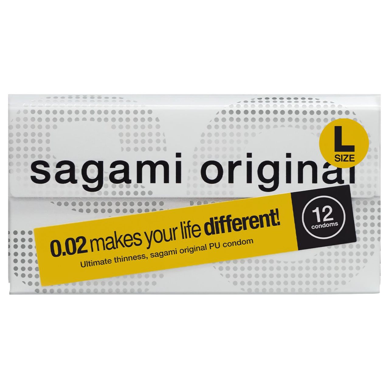 Sagami Original 0,02 L - óvszer - 58 mm (12 db) Sagami Original 0,02 L - óvszer - 58 mm (12 db)