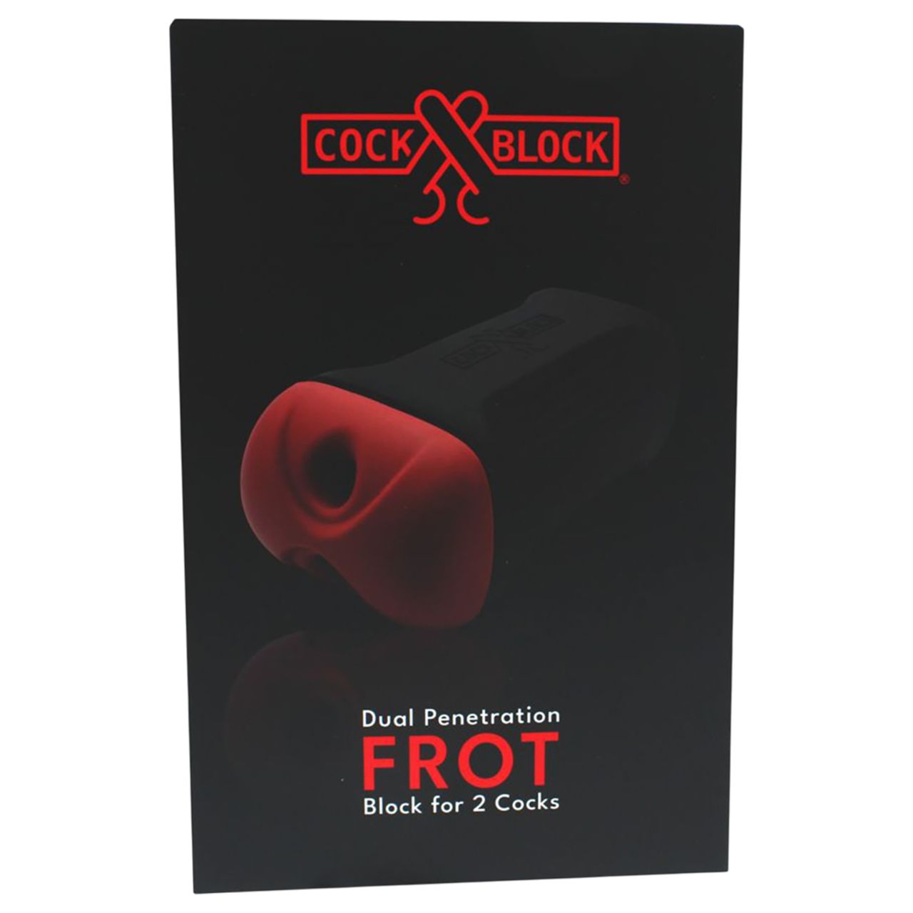 CockBlock - FROT páros maszturbátor (fekete)