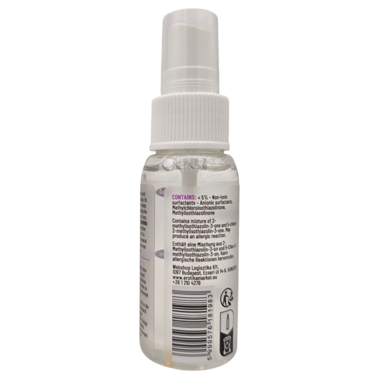 Desirel - fertőtlenítő hatású tisztító spray (50 ml)