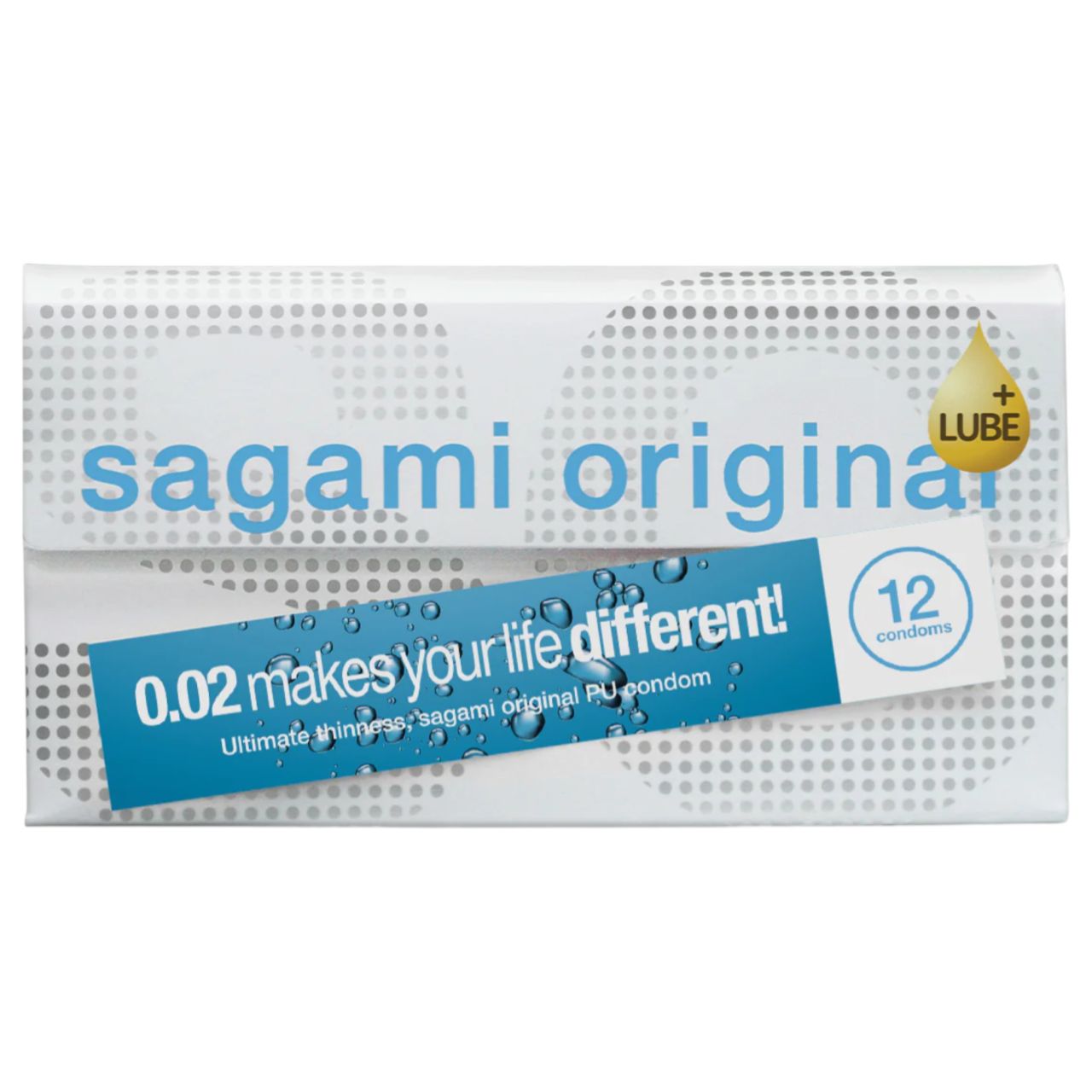 Sagami Original 0.02 - extra síkosított óvszer - 55 mm (12 db) Sagami Original 0.02 - extra síkosított óvszer - 55 mm (12 db)