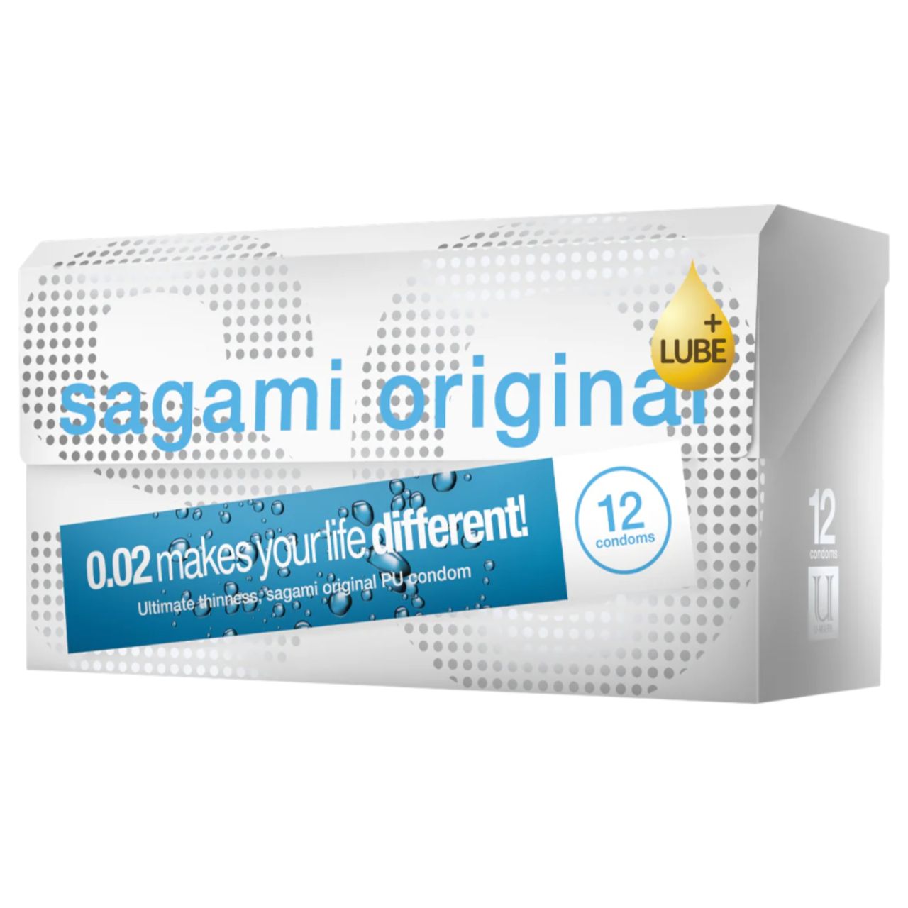 Sagami Original 0.02 - extra síkosított óvszer - 55 mm (12 db) Sagami Original 0.02 - extra síkosított óvszer - 55 mm (12 db)
