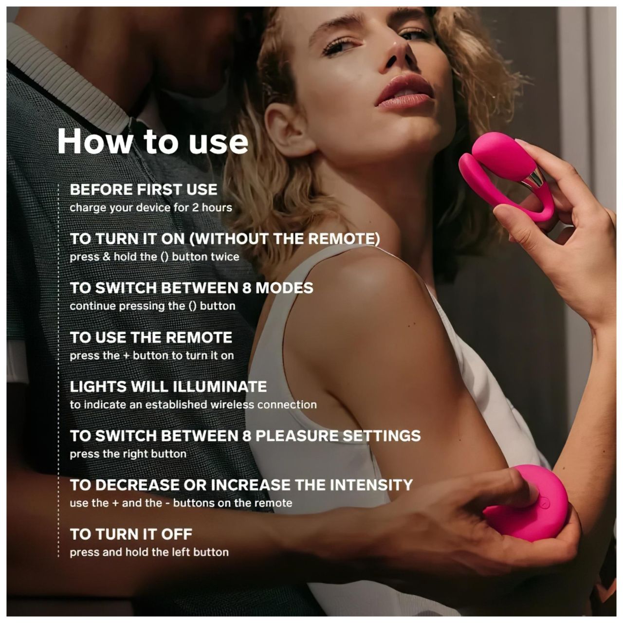 LELO Tiani 3 - szilikon párvibrátor (pink) LELO Tiani 3 - szilikon párvibrátor (pink)