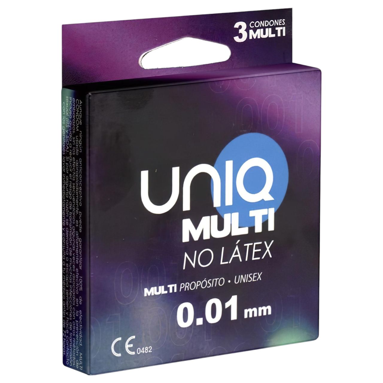 Uniq - latexmentes óvszer (3 db) Uniq - latexmentes óvszer (3 db)