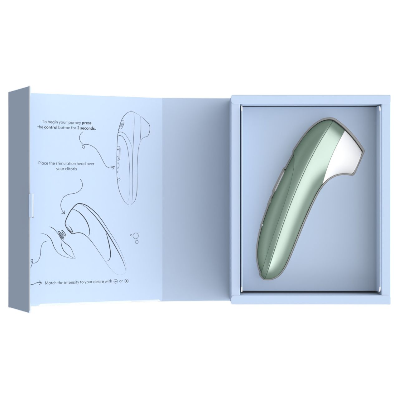 Womanizer Pro - léghullámos csiklóizgató (zöld) Womanizer Pro - léghullámos csiklóizgató (zöld)