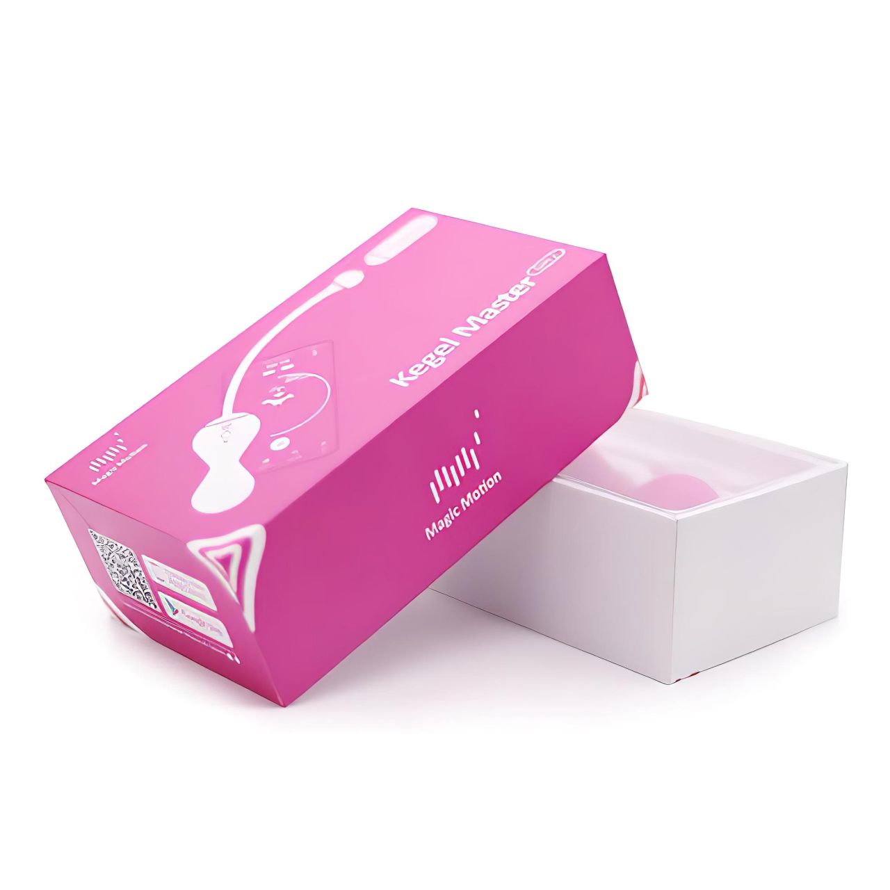 Magic Motion Kegel Master - App-vezérelt vibrációs gésagolyó (pink)