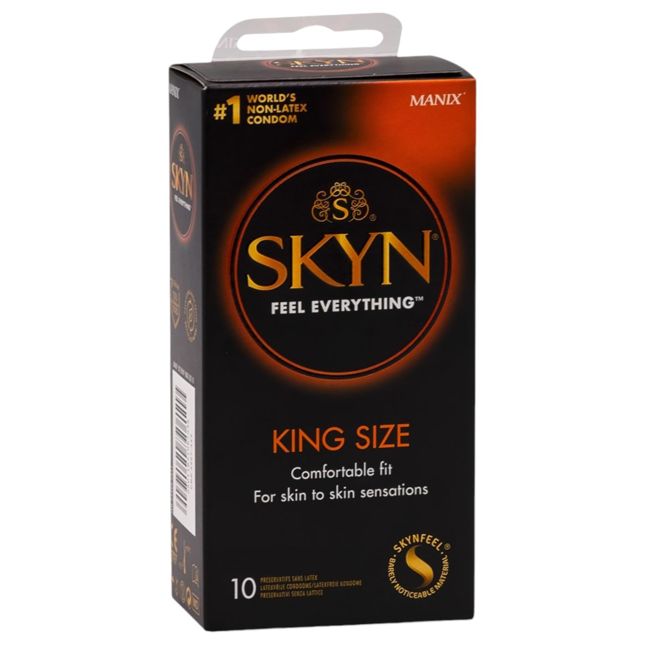 Manix SKYN - XXL latexmentes óvszer (10 db) Manix SKYN - XXL latexmentes óvszer (10 db)
