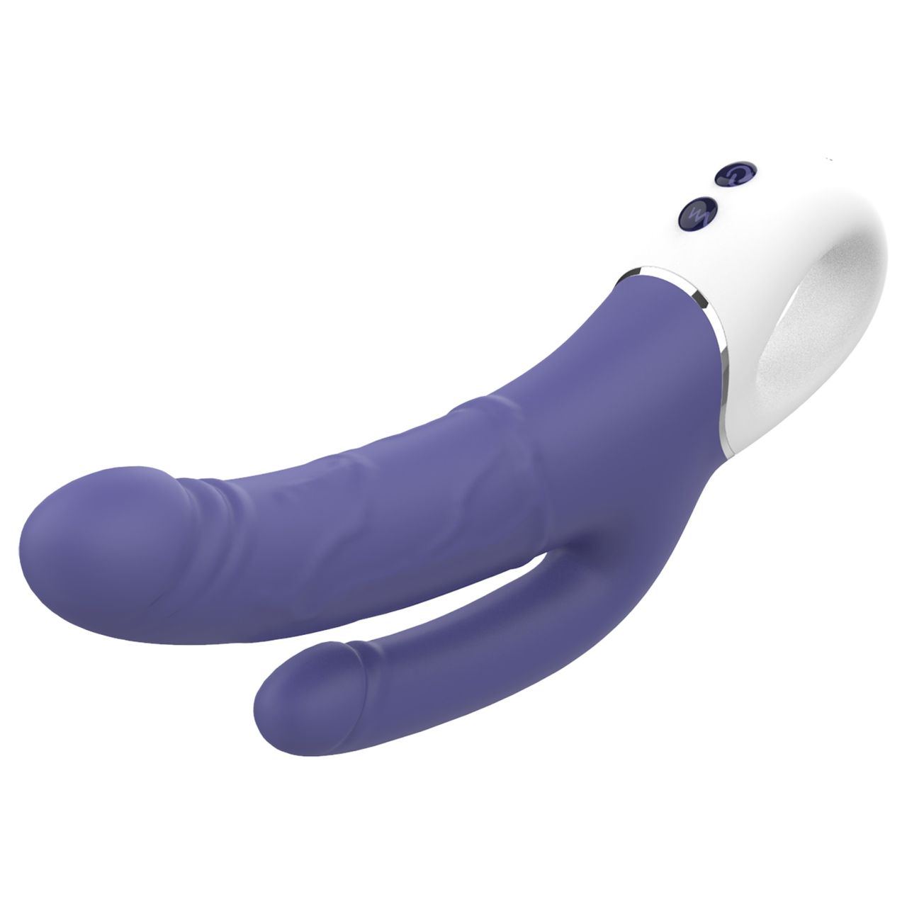 Dreamtoys Essentials - dupla vibrátor (lila)