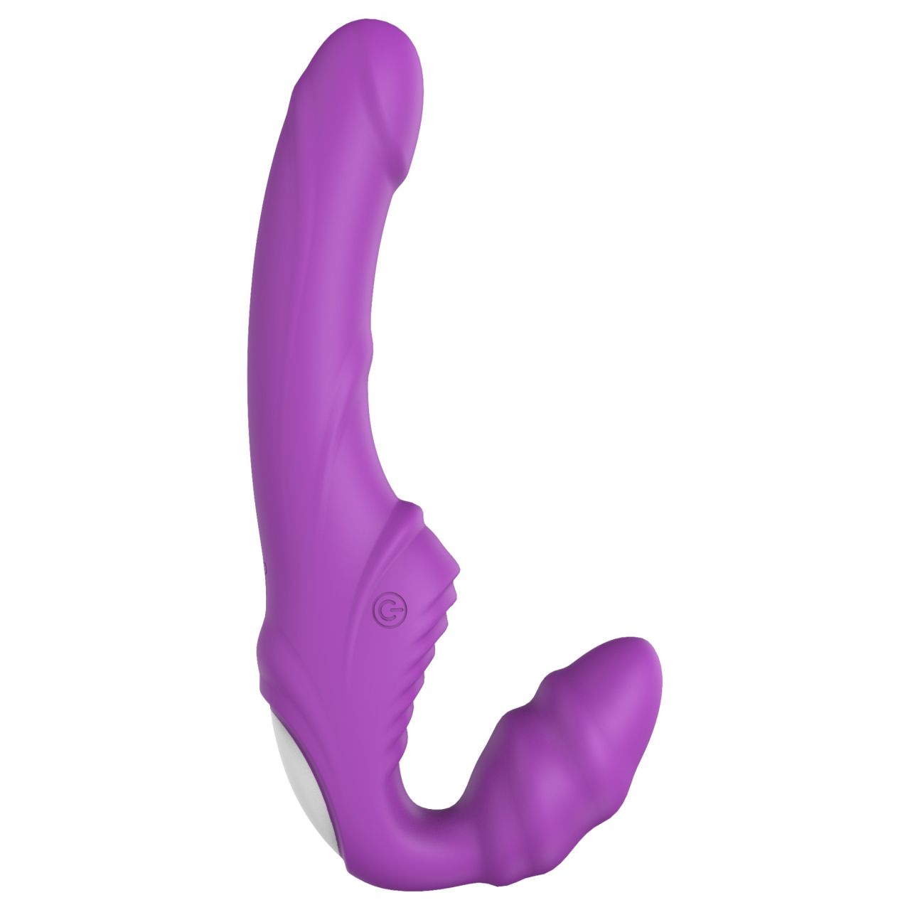 Dreamtoys Essentials - strapless strap-on vibrátor (lila) Dreamtoys Essentials - strapless strap-on vibrátor (lila)