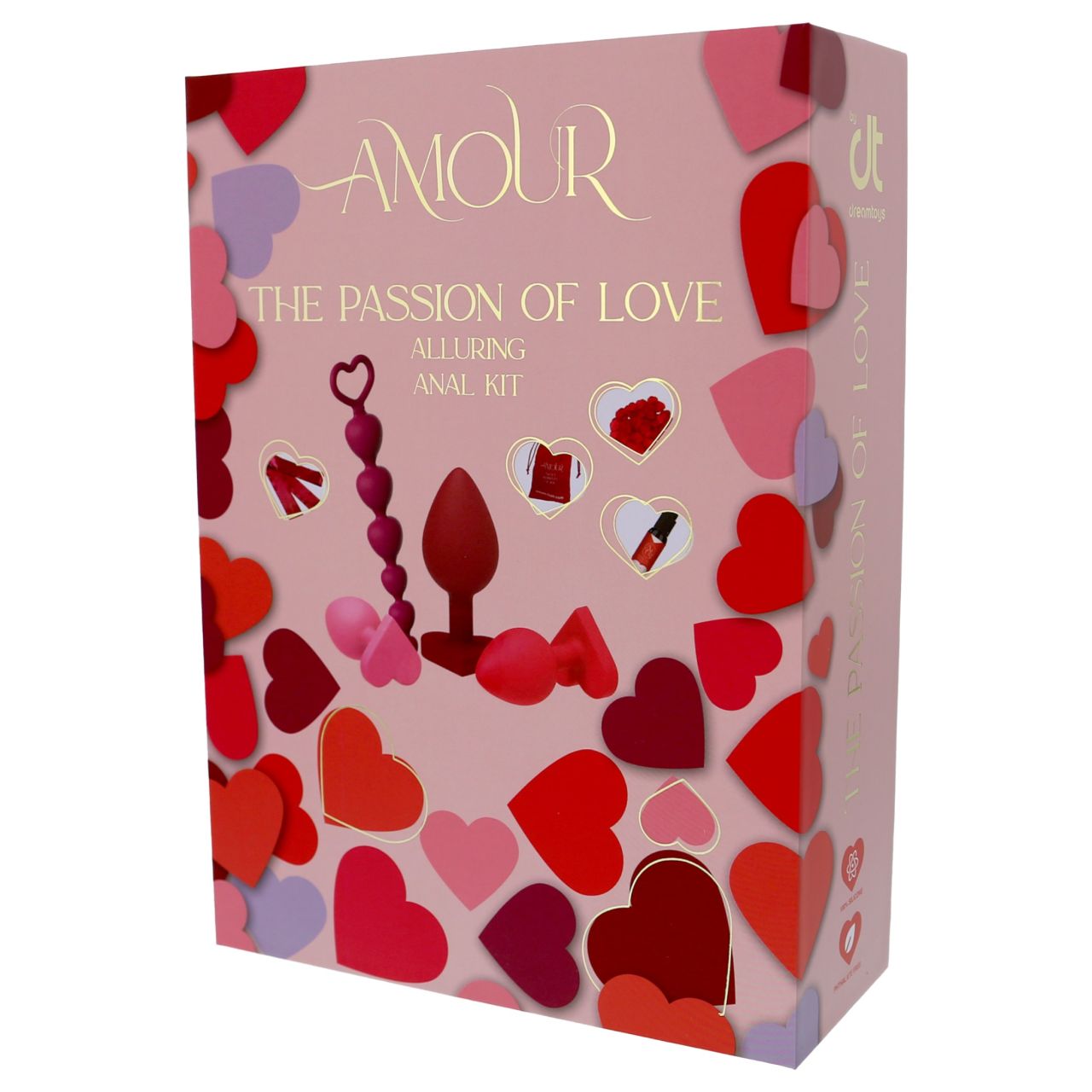 Dreamtoys Amour - anál tréning ajándékszett (piros) Dreamtoys Amour - anál tréning ajándékszett (piros)