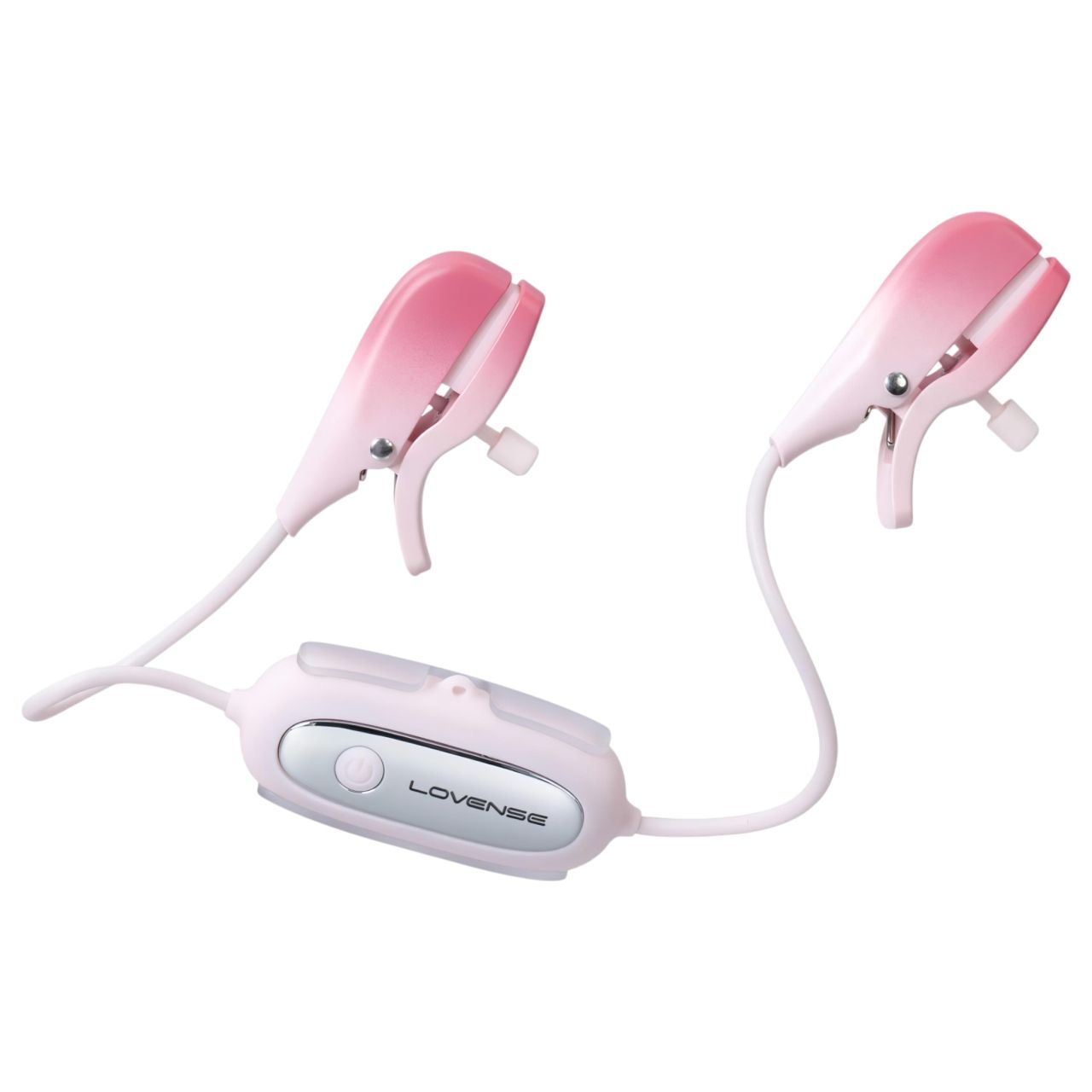 Lovense Gemini – App-vezérelt vibrációs mellbimbó csipesz (pink) Lovense Gemini – App-vezérelt vibrációs mellbimbó csipesz (pink)