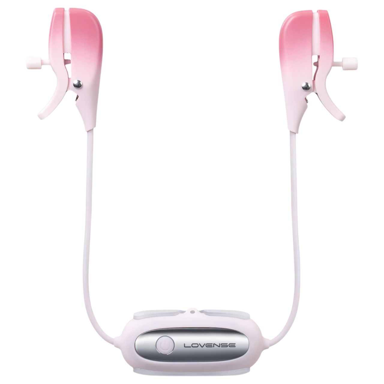 Lovense Gemini – App-vezérelt vibrációs mellbimbó csipesz (pink) Lovense Gemini – App-vezérelt vibrációs mellbimbó csipesz (pink)