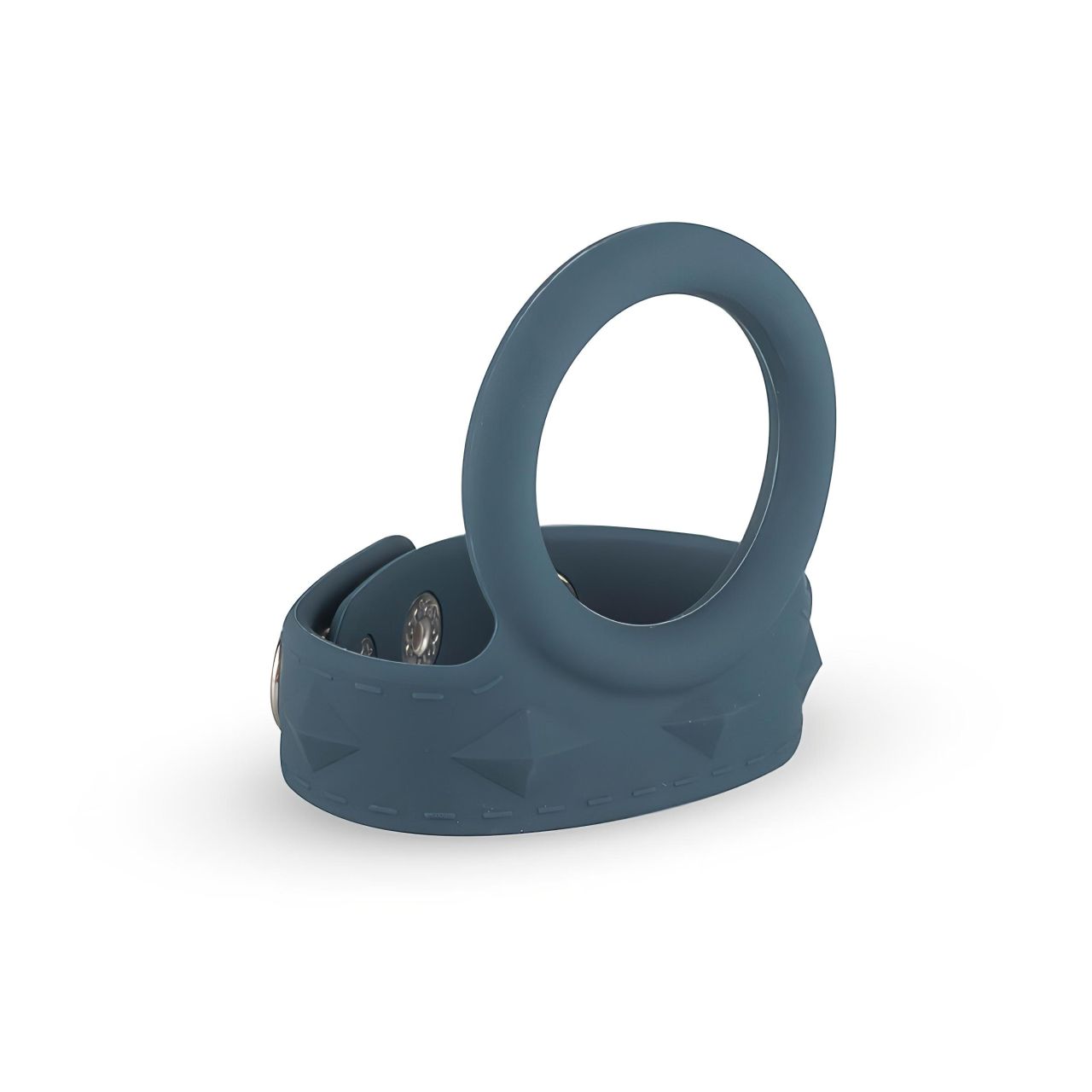 Boners Strap L - péniszgyűrű és heregyűrű egyben (szürke) Boners Strap L - péniszgyűrű és heregyűrű egyben (szürke)