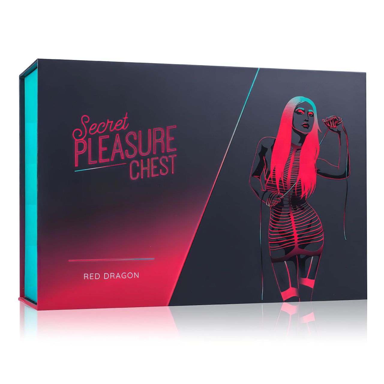 Secret Pleasure Chest - haladó BDSM készlet - 10 részes (piros) Secret Pleasure Chest - haladó BDSM készlet - 10 részes (piros)