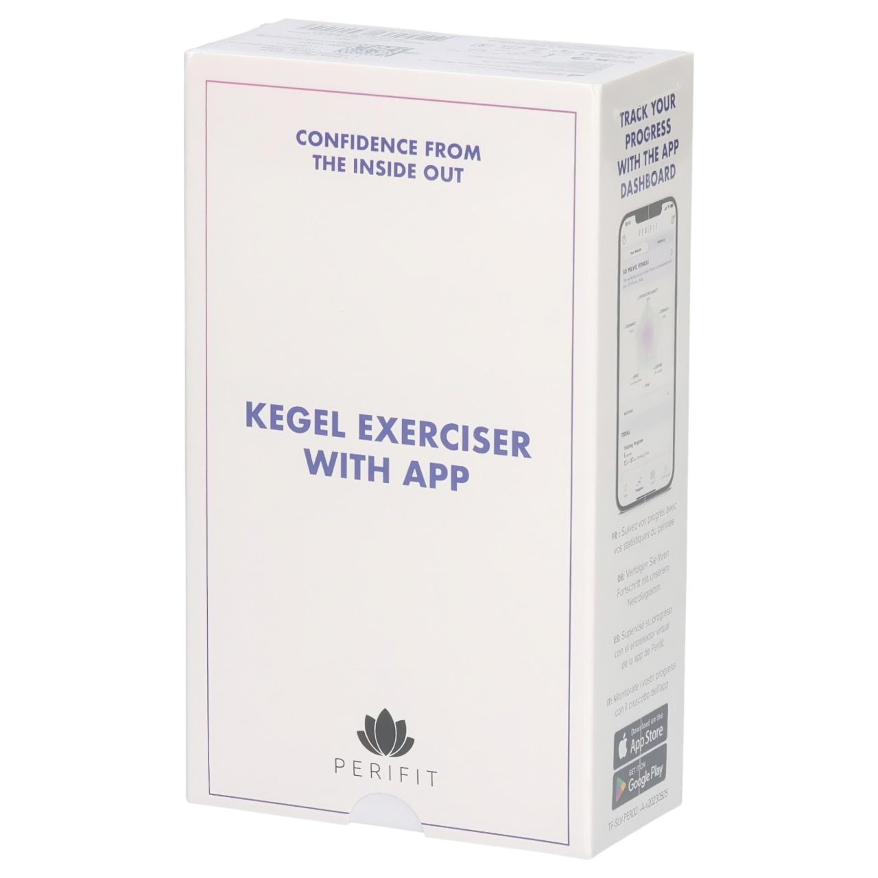 Perifit – App-vezérelt vibrációs gésagolyó (pink)