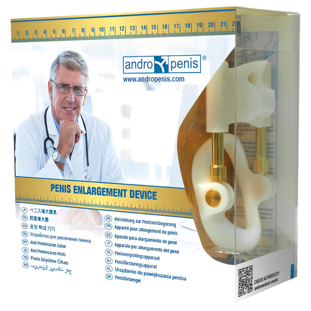Andromedical - AndroPenis Gold pénisznövelő Andromedical - AndroPenis Gold pénisznövelő