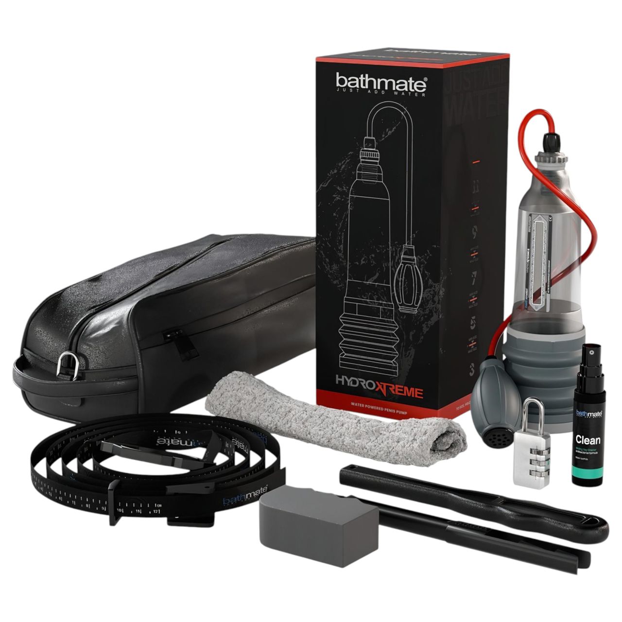 Bathmate HydroXtreme 8 - hidropumpa szett (átlátszó) Bathmate HydroXtreme 8 - hidropumpa szett (átlátszó)