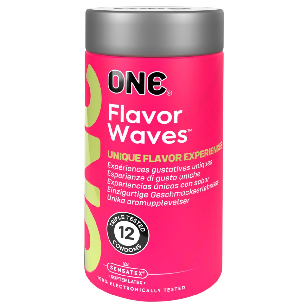 ONE Flavor Waves - ízesített óvszer - vegyes (12 db) ONE Flavor Waves - ízesített óvszer - vegyes (12 db)