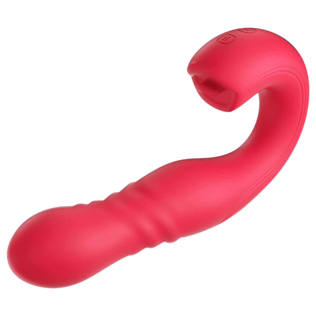 Honey Play Box Joi Thrust 2 – App-vezérelt lökő nyelves vibrátor (piros) Honey Play Box Joi Thrust 2 – App-vezérelt lökő nyelves vibrátor (piros)