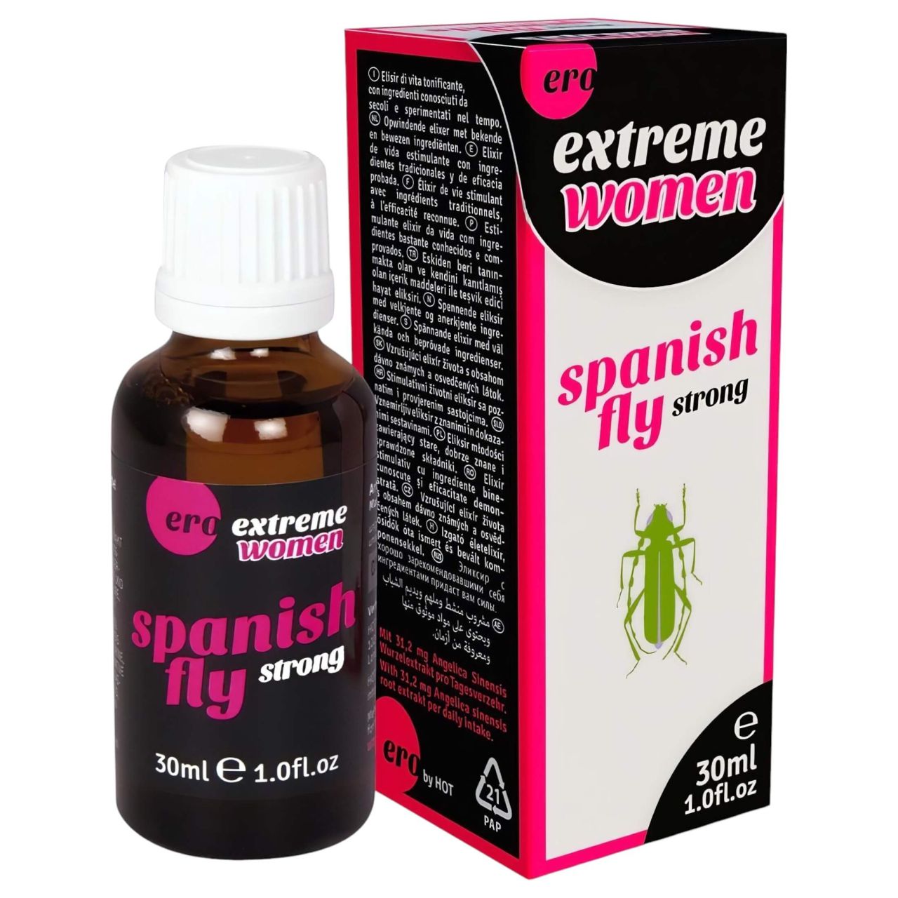 Hot Spanish Fly Extreme Woman - vágyfokozó cseppek nőknek (30 ml) Hot Spanish Fly Extreme Woman - vágyfokozó cseppek nőknek (30 ml)