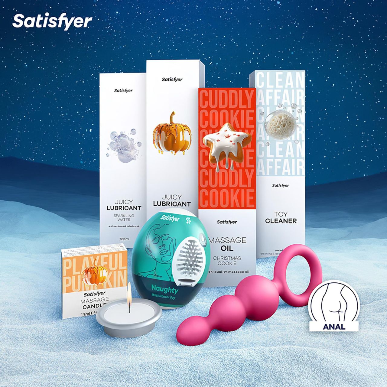 Satisfyer Advent Calendar Deluxe - adventi kalendárium (24 részes) - 2025 Satisfyer Advent Calendar Deluxe - adventi kalendárium (24 részes) - 2025