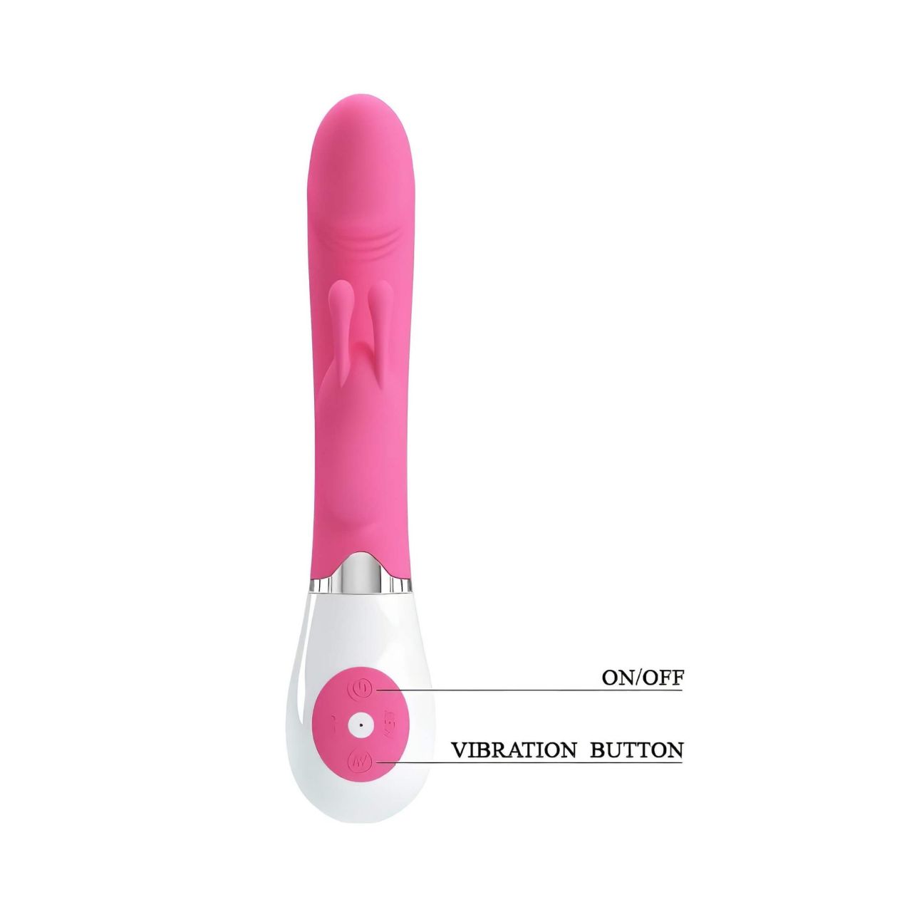 Pretty Love Gene - vízálló G-pont vibrátor (pink) Pretty Love Gene - vízálló G-pont vibrátor (pink)
