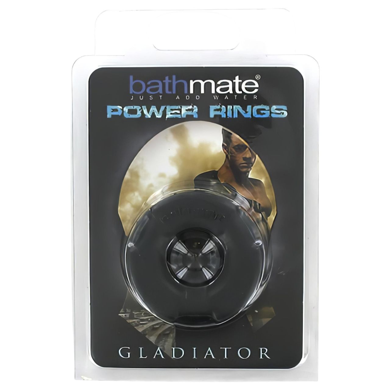 BathMate - Gladiator szilikon péniszgyűrű (fekete)