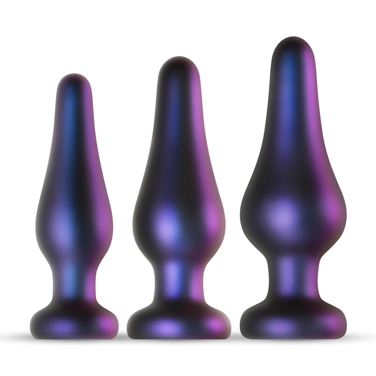 Hueman Comets - szilikon anál plug szett (3 részes, lila) Hueman Comets - szilikon anál plug szett (3 részes, lila)