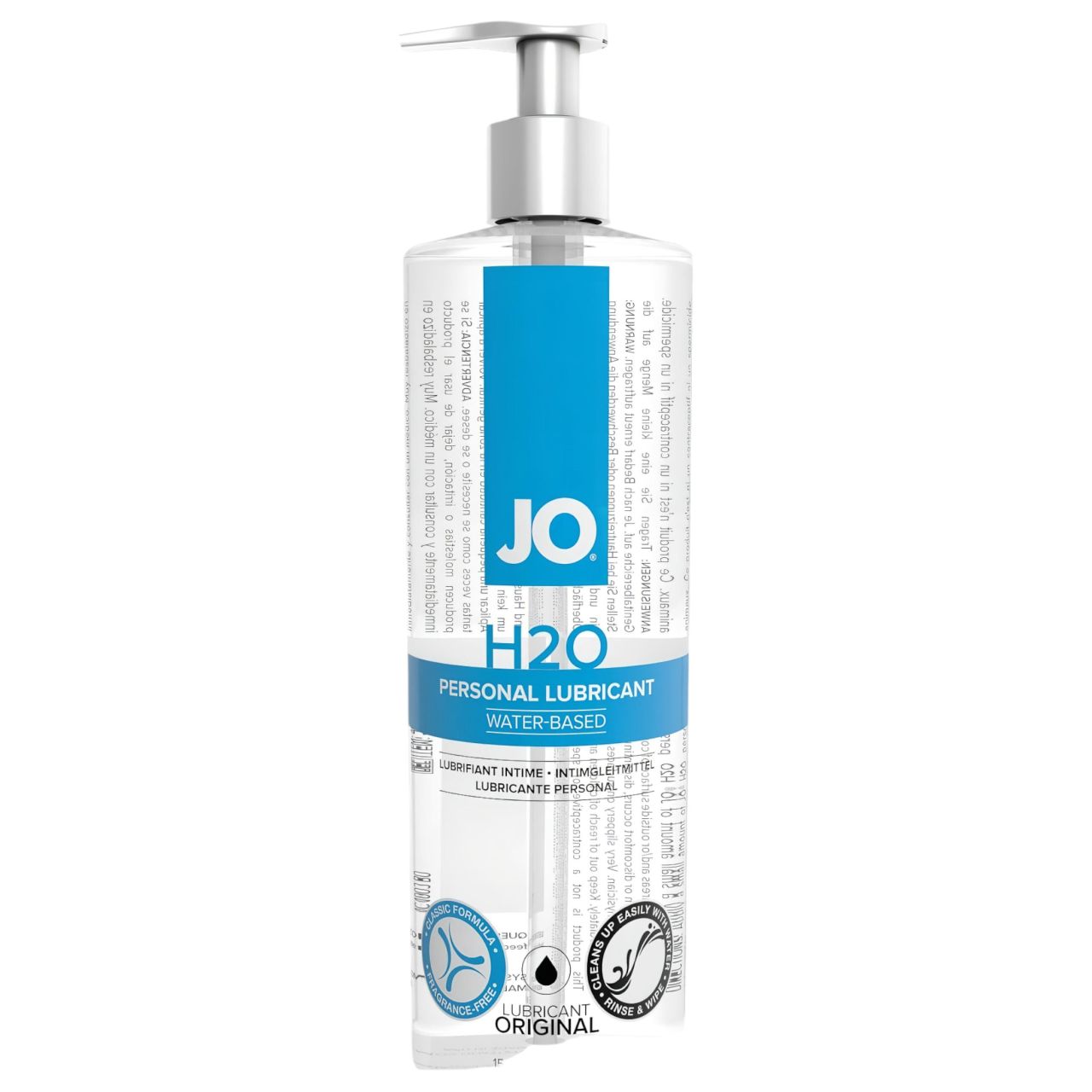 System JO - H2O vízbázisú síkosító (480 ml) System JO - H2O vízbázisú síkosító (480 ml)